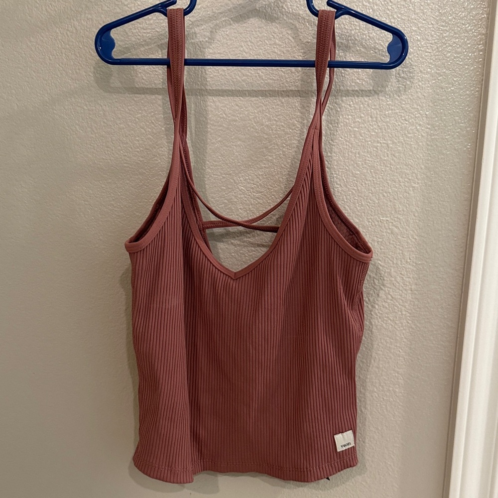 Women's Ribbed  Crop Tank Top -NWOT